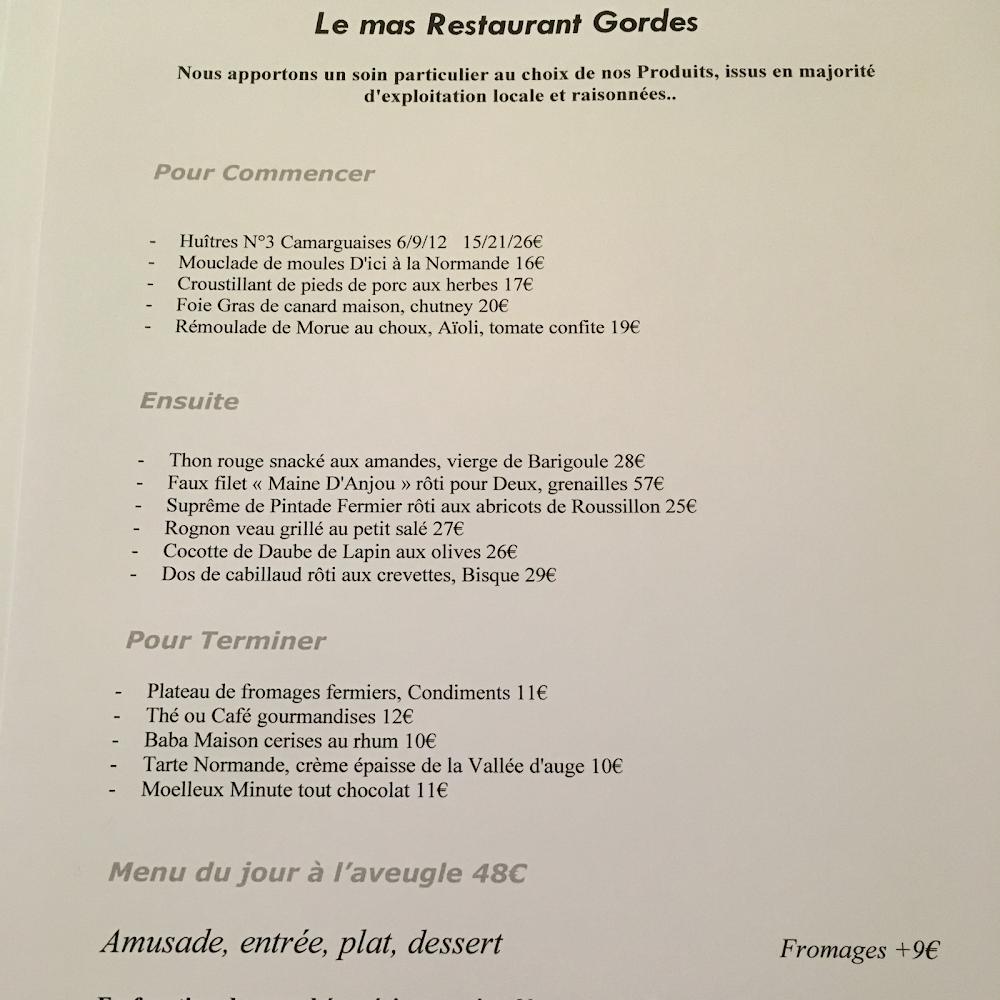 Le Mas - Menu Image 4